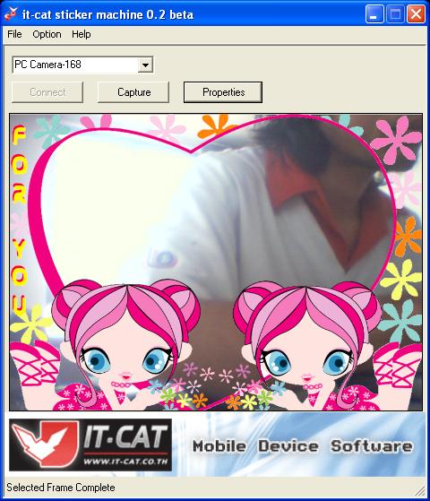 IT-CAT sticker machine